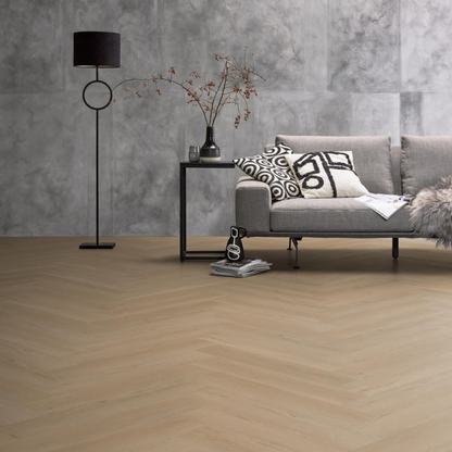 Spigato Vivero visgraat dryback beige