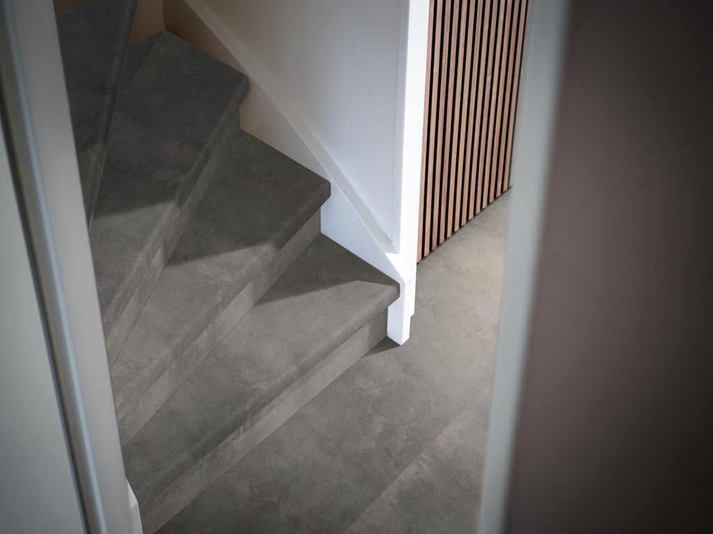 Overzettreden set pvc Ceramo grey