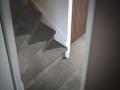Overzettreden set pvc Ceramo grey