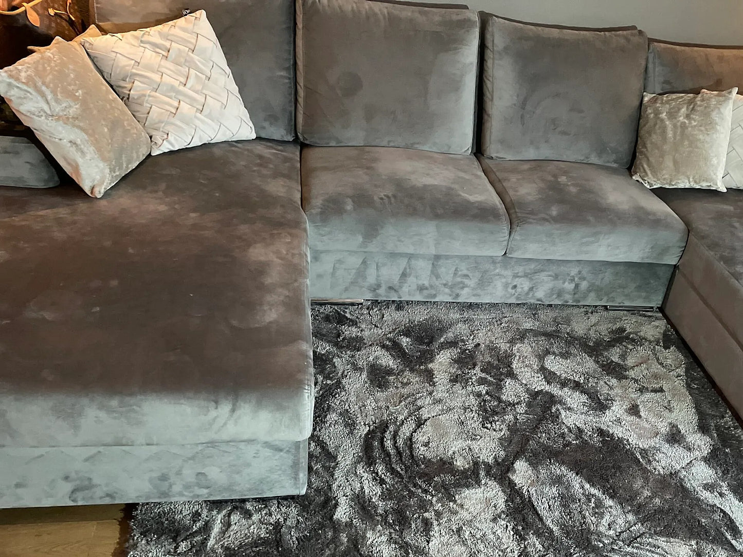 Luxury vloerkleed vacht Antraciet 200cm×290cm